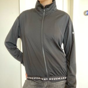 Under Armour black zip up Jacket